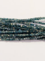 Blue Diamond natural handmade gemstone bead strand 2 Carat.