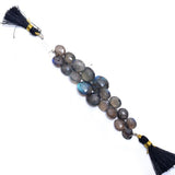 Labradorite birthstone month november, zordiac sign Leo, Scorpio, and Sagittarius.