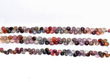 Heart Multi Spinel Natural Beads - DIY Beading Supplies