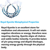 Pear Royal Blue Kyanite Natural Beads - DIY Beading Supplies