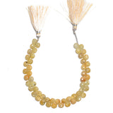 Semi-Precious Bead Strand - Yellow Aquamarine Natural Jewelry