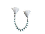 Pear Aquamarine Natural Beads - DIY Beading Supplies