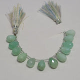Teardrop Chrysoprase Natural Beads - DIY Beading Supplies