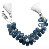 Pear Blue Kyanite Natural Beads - DIY Beading Supplies