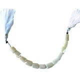 White Sillimanite smooth bead size 6mm, 9mm, 10mm.