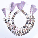 Semi-Precious Bead Strand - Mystic Moss Rutilated Quartz Jewelry