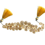 Yellow Quartz teardrop birthstone month: November Zodiac Sign: Leo