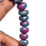 Rondelle Ruby Zoisite Beads - DIY Beading Supplies