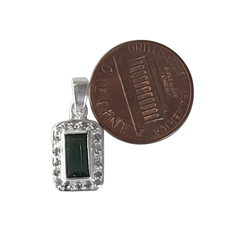 Natural Diamond Studded Precious Emerald 925 Sterling Silver Assorted Vintage Pendants Necklace - AAA Grade Handmade Jewelry- Gifts For Her