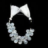 Rainbow Moonstone pear birthstone month june zodiac sign cancer.