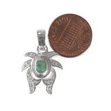 Natural Diamond Studded Precious Emerald 925 Sterling Silver Assorted Vintage Pendants Necklace - AAA Grade Handmade Jewelry- Gifts For Her