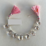 Pink Topaz pear shaped birthstone month november zodiac sign sagittarius.