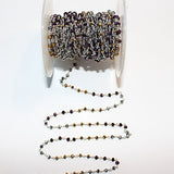 multi color pyrite quartz birthstone month july august, zodiac sign leo.