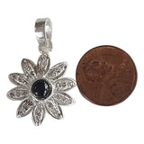 Diamond Sterling Silver Necklace