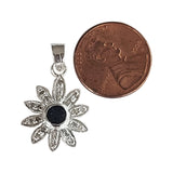 Diamond Sterling Silver Necklace