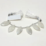 Rainbow Moonstone marquise birthstone month june zodiac sign cancer.