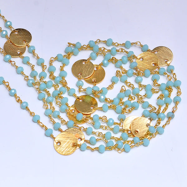 Amazonite Rosary Chain Jewelry