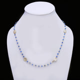 Tanzanite Gemstone Faceted Rondelle Bead 3mm Silver Plated Rosary Coin Chain - Women Jewelry Making Necklace Anklet Bracelet Wholesale Price