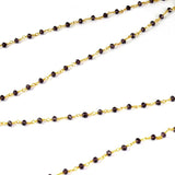 Amethyst Rosary Chain Jewelry