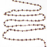 Amethyst Bead Bracelet Materials