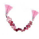 Pink Tourmaline natural handmade gemstone bead strand 18, 20, 22, 29, 13, 17 Carat.
