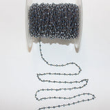 dark mystic quartz birthstone month march, zodiac sign gemini.
