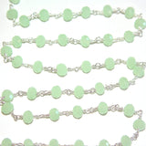 green chalcedony quartz birthstone month march, zodiac sign gemini.