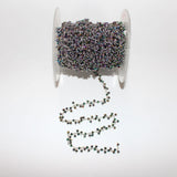 peacock pyrite quartz birthstone month July - August, zodiac sign Leo.