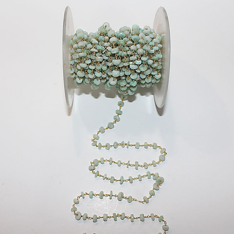 Amazonite Rosary Chain Jewelry