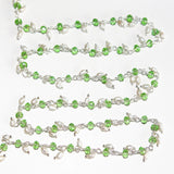 peridot quartz birthstone month August, zodiac sign Leo.