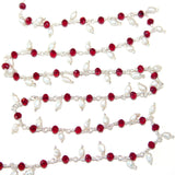 rhodolite garnet quartz birthstone month January, zodiac sign Capricorn.