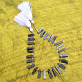 Slice Mystic Blue Kyanite Natural Beads - DIY Beading Supplies