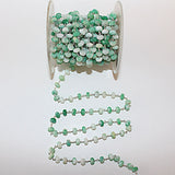 green aventurine birthstone month August, zodiac sign Cancer.