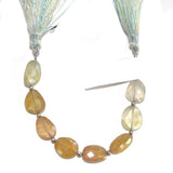Flat Tumble Yellow Sapphire Beads - DIY Beading Supplies
