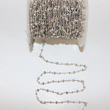 labradorite & pyrite birthstone month July - August, zodiac sign Aquarius & Leo.
