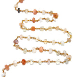 multi moonstone birthstone month June, zodiac sign Gemini, Virgo, Sagittarius, and Capricorn.