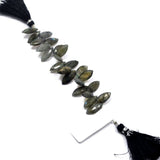 Marquise Labradorite Natural Beads - DIY Beading Supplies