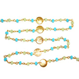 blue peruvian chalcedony birthstone month March, zodiac sign Gemini.
