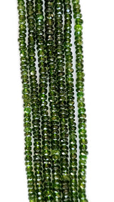 Chrome Diopside Bead Strand - Sizes 2mm to 7mm