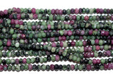 Ruby Zoisite Bead Strand - Sizes 2mm to 7mm