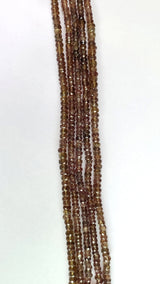Andalusite Rondelle Gemstone Beads