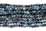 Black Spinel Bead Strand - Sizes 2mm to 7mm
