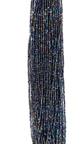 Spinel Blue Rondelle Gemstone Beads