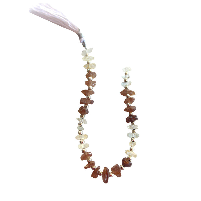 Multi Topaz Rough 8 inch Bead Strand Natural Semi Precious Gemstone Birthstone DIY Women Jewelry Making Necklace Earrings Craft Bracelets