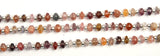 Afghani Tourmaline Faceted Rondelle 8 inch Bead Strand Natural Semi Precious Gemstone Birthstone DIY Women Jewelry Making Necklace Earrings