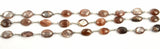 Chocolate Moonstone Oval Strand