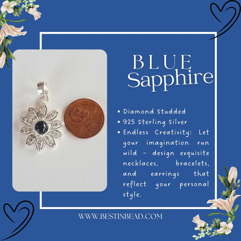 Blue Sapphire Pendant