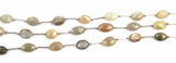 Semi-Precious Bead Strand - Gray Moonstone Jewelry