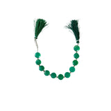Green Onyx Coin Strand