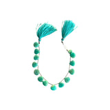 Amazonite Smooth Heart Bead Strand - Natural Semi-Precious Gemstone - 91 Carats - Various Sizes